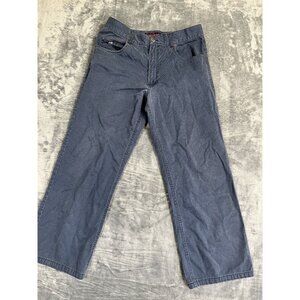 Point Zero Vintage 90s Mens Jeans Size 34 Blue Denim Relaxed Fit 100% Cotton